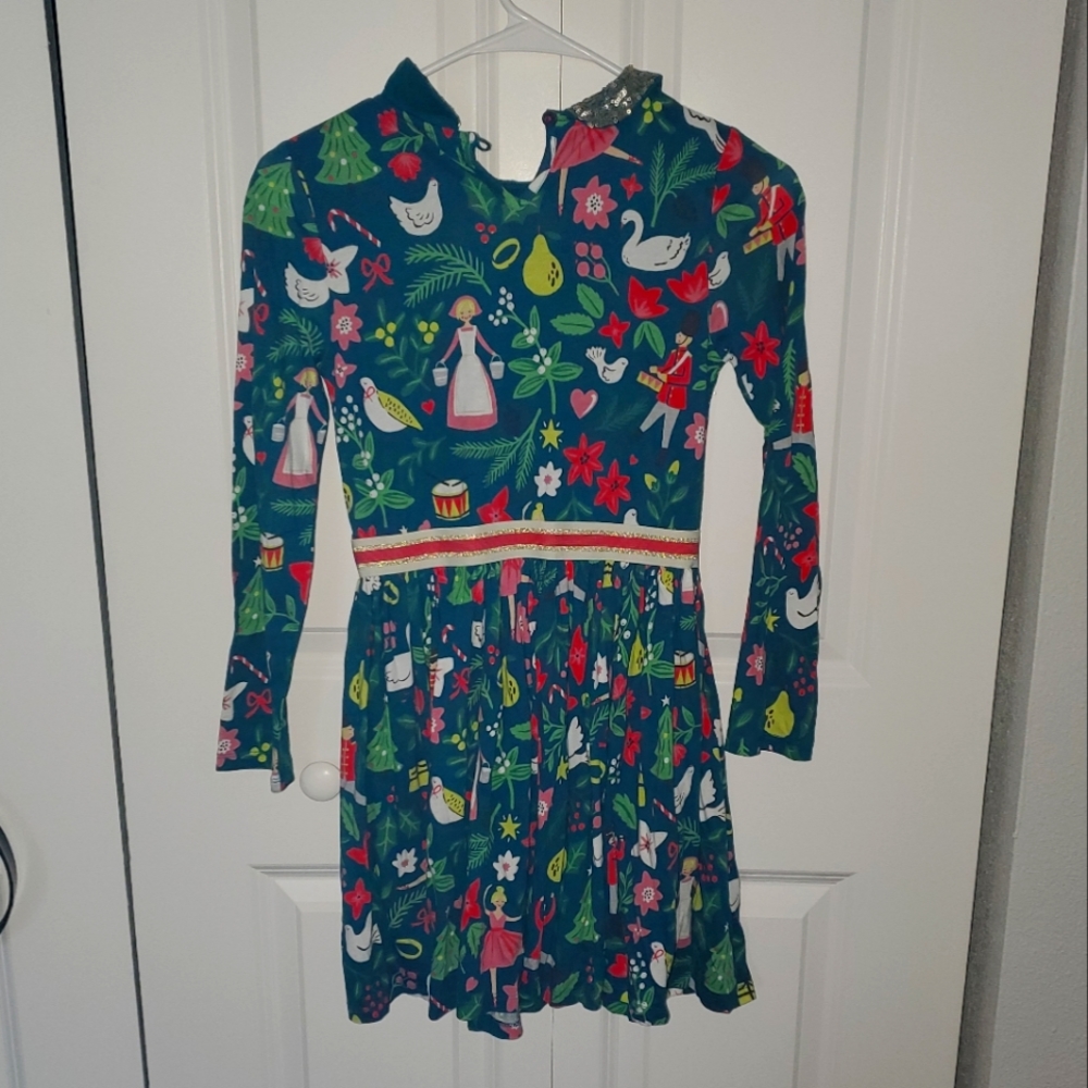 Mini Boden Girls Christmas Dress